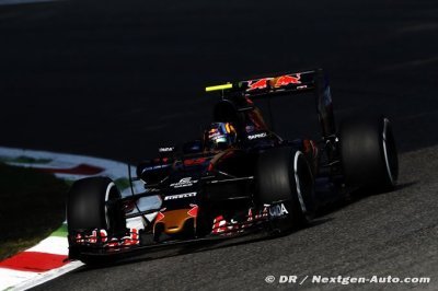 Sainz et Kvyat proches de la queue du peloton à Monza