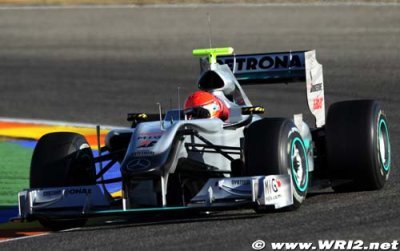Pas si nouveau que ça le châssis de Schumacher...