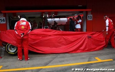 La nouvelle Ferrari n’a pas pris de retard