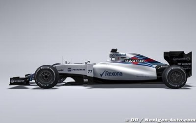 Williams dévoile d’autres photos de sa FW37 Mercedes