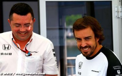 Boullier rassuré par l’attitude d’Alonso et Button