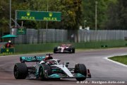 Russell a plus que maximisé le potentiel de sa Mercedes à Imola