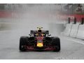 Verstappen pénalisé par la pluie mais pas par la FIA