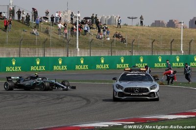 Whiting répond au rôle joué par la voiture de sécurité à Shanghai