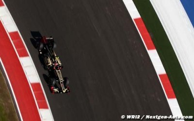 Grosjean positive malgré sa pénalité