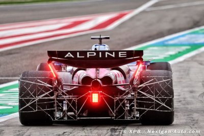 Alpine F1 déplore le fait d’avoir été gênée par la pluie