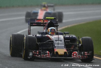 La Toro Rosso est compétitive sous la pluie