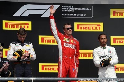 Retour sur 2018&nbsp;: Räikkönen gagne à Austin, sa 1ère victoire depuis 2013