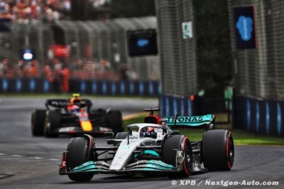 Russell s’est battu avec sa Mercedes F1 pour sortir le 6e chrono en Q3
