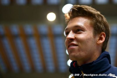 Un sponsor de Kvyat se dit satisfait de son retour chez Toro Rosso