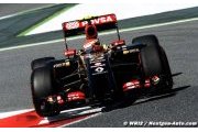 Maldonado quickest for Lotus on day two of Barcelona test