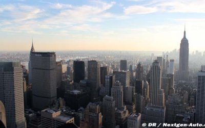 First signs of construction at New York site