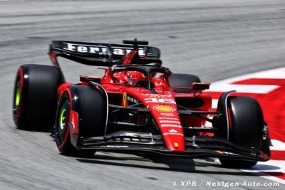 Leclerc partira des stands avec un tout nouvel arrière sur sa F1