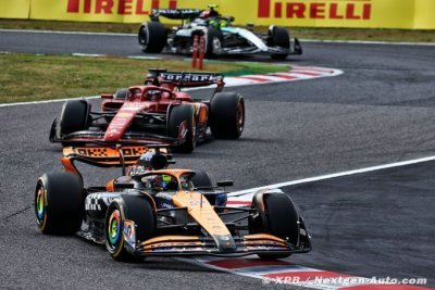 Norris et Piastri n’ont pu que s’incliner face à Ferrari en course