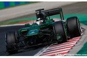 Caterham au niveau de Marussia aujourd'hui