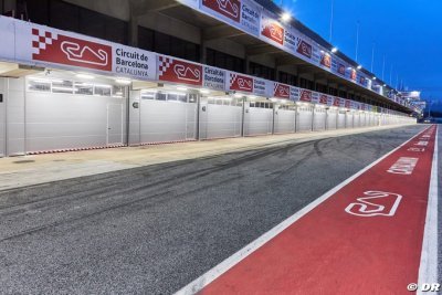 Le circuit de Barcelone a rénové ses garages