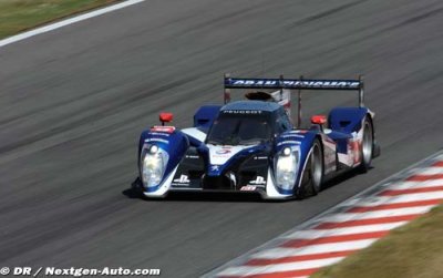 Silverstone, Libres 3&nbsp;: Peugeot domine une session écourtée