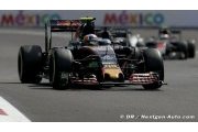 Toro Rosso n'a pas brillé au Mexique