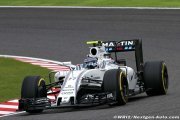 Aucune Williams en Q3, sixième ligne pour Bottas et Massa