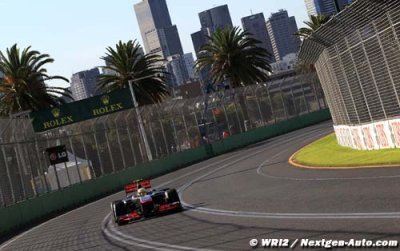 Melbourne set for Sunday qualifying after washout