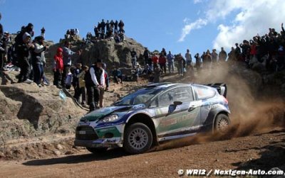 Solberg promet de rouler avec sa tête en Grèce