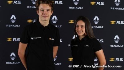 García and Lundgaard join the Renault Sport Academy