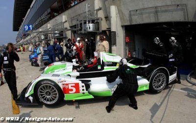 Tobias Blättler teste la ORECA 01-Hybride/Hope Racing