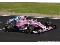 Force India a attendu que la piste sèche pour faire rouler Pérez