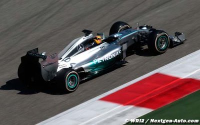 Hamilton proche de la perfection avec sa W05