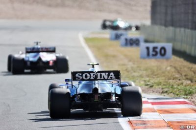 Williams n’exclut pas d’arborer des logos Red Bull en 2022