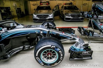 Mercedes obtient la légalité de ses jantes auprès de la FIA