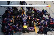 Red Bull also leads pitstop race in 2013