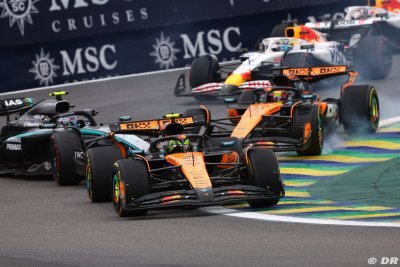 Steiner fustige McLaren pour ne pas avoir défendu Piastri au Brésil