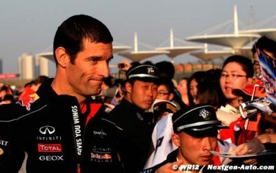 Webber choisit de partir de la voie des stands