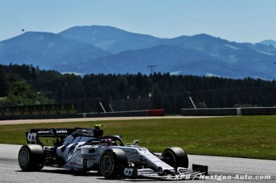 Chez AlphaTauri, Gasly et Kvyat ont intensifié le travail par crainte de la météo