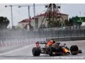 Qualifié dernier, Verstappen n'a pas ressenti le besoin de signer un temps sous la pluie
