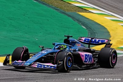 Alpine F1&nbsp;: Sous enquête, Ocon et Gasly calent en Q2