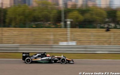 Qualifying - Chinese GP report: Force India Mercedes