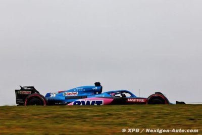 Ocon et Alonso respectivement 6e et 7e de qualifications pluvieuses à São Paulo