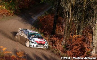 Kris Meeke suit sa feuille de route