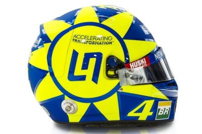Nouveau casque et nouveau moteur pour Norris à Monza