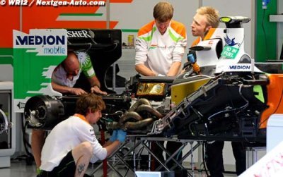 Force India&nbsp;: La VJM05 sur de bons rails