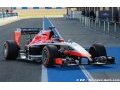 Marussia's day begins just as Red Bull's ends