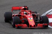 Raikkonen part sur une bonne base, Vettel pas encore