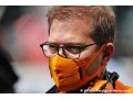 McLaren : Seidl veut de la confiance mais pas d'arrogance