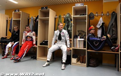 Schumacher copying me, Loeb jokes