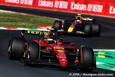 Sainz voit Ferrari capable de battre Red Bull en 2023