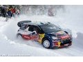 The Citroën DS3 WRCs brush off the snow! 