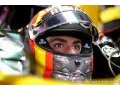 Sainz n'est pas encore en confiance avec la Renault