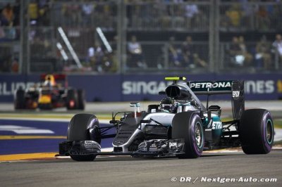 Mercedes était vraiment à la limite avec les freins